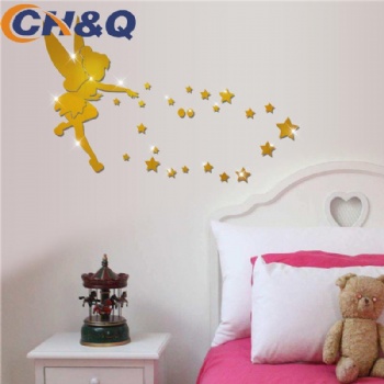 Fairy Acrylic Mirror Wall Stickers