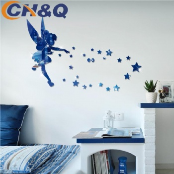 Fairy Acrylic Mirror Wall Stickers