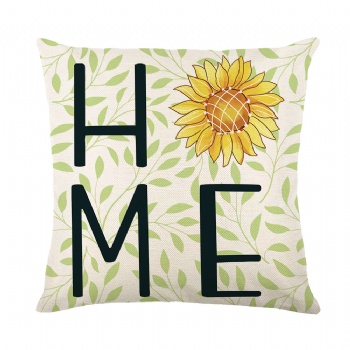 New summer sunflower pillowcase