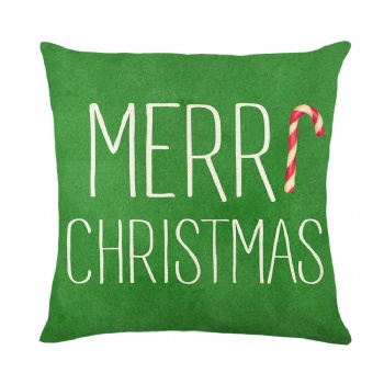 New linen linen Christmas pillowcase