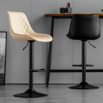 Modern minimalist lifting and rotating bar stool