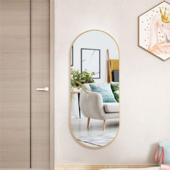 Phnom penh round corner dressing mirror wall hanging home fitting mirror full-body floor mirror