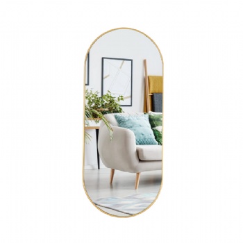 Phnom penh round corner dressing mirror wall hanging home fitting mirror full-body floor mirror