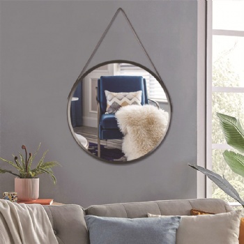 Nordic bathroom belt mirror