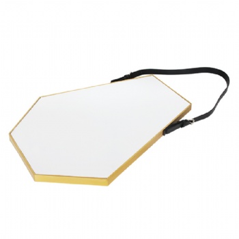 Irregular trapezoidal dressing mirrors