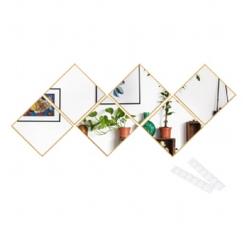 Phnom Penh square DIY self-adhesive mirror