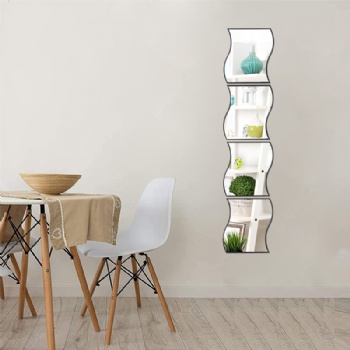 Simple and fashionable special-shaped self-adhesive mirror