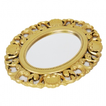 Classical oval decorative mirror