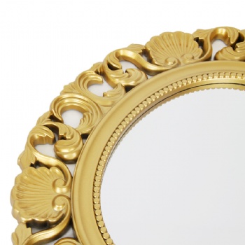 Classical oval decorative mirror