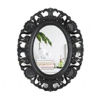 Classical oval decorative mirror