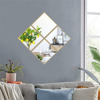 Phnom Penh wall-mounted splicing mirror