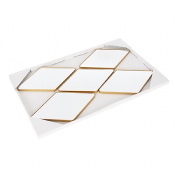 Square DIY five-piece self-adhesive mirror