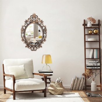 New oval decorative mirror