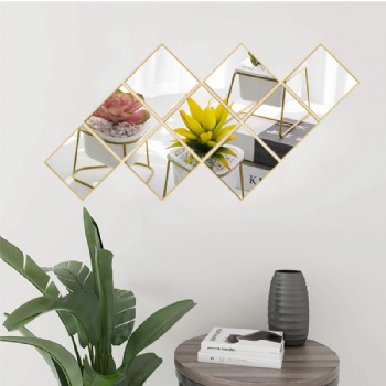 Acrylic mirror three-dimensional wall sticker