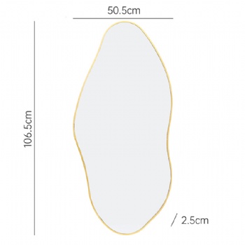 Irregular special-shaped makeup mirror