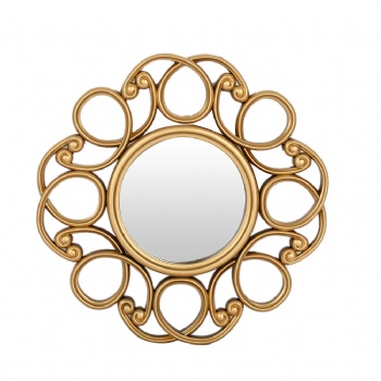 Classical combination of round decorative mirrors