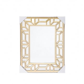 Chinese rectangular decorative mirror