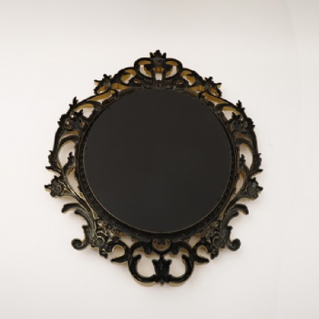 Gold embossed decorative mirror