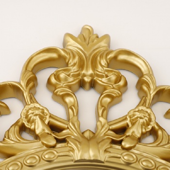 Gold embossed decorative mirror