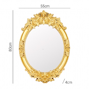 European-style vintage decorative mirror