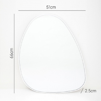 Household retro irregular mirrors