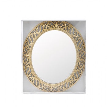 New large oval decorative mirror