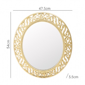 New large oval decorative mirror