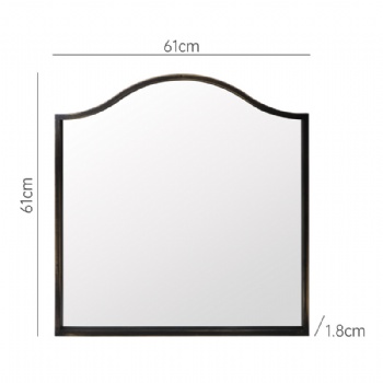 Modern minimalist decorative mirrors