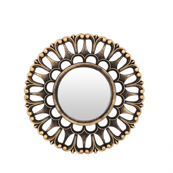 Luxurious round decorative mirrors