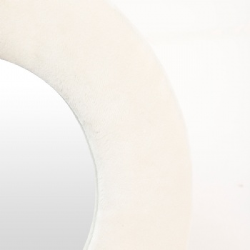 Simple round decorative mirror