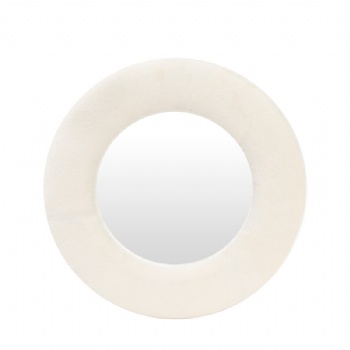 Simple round decorative mirror