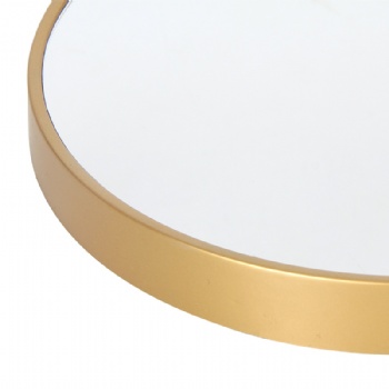 30cm gold-rimmed mirror