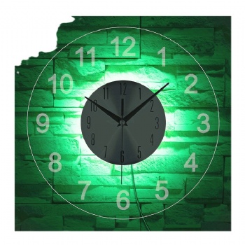 LED glow-in-the-dark creative wall clock