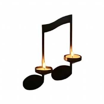 Note candle holders