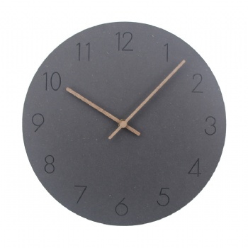 Simple wooden wall clock