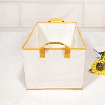 Non-woven storage box without lid