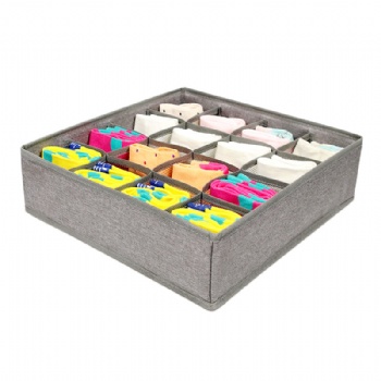 Mesh fabric storage box