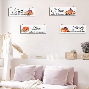 Vintage home décor signage