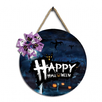 Halloween wooden ornaments