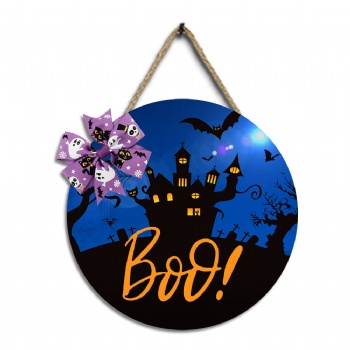 Halloween wooden ornaments