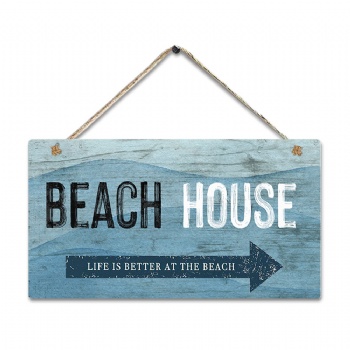 Summer wooden sign farmhouse wall