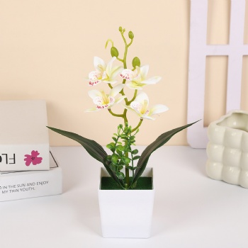 Artificial Phalaenopsis potted plant