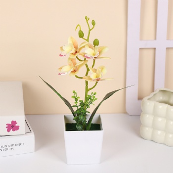 Artificial Phalaenopsis potted plant