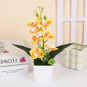 Nordic style phalaenopsis simulated potted plant