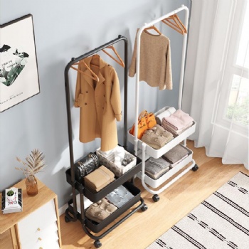 Floor-to-ceiling coat racks