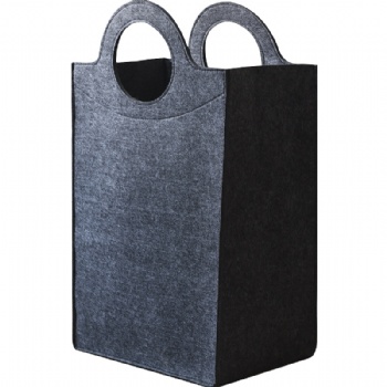 American felt dirty clothes storage basket