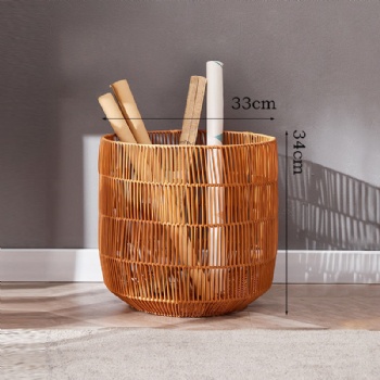 Light luxury dirty laundry basket