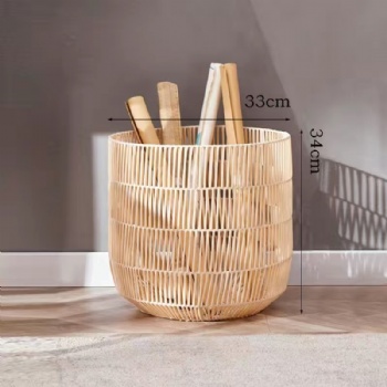 Light luxury dirty laundry basket