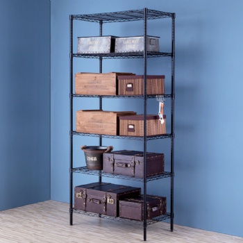 6-tier carbon steel storage shelves