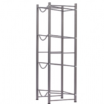 4-tier 5-gallon water shelving